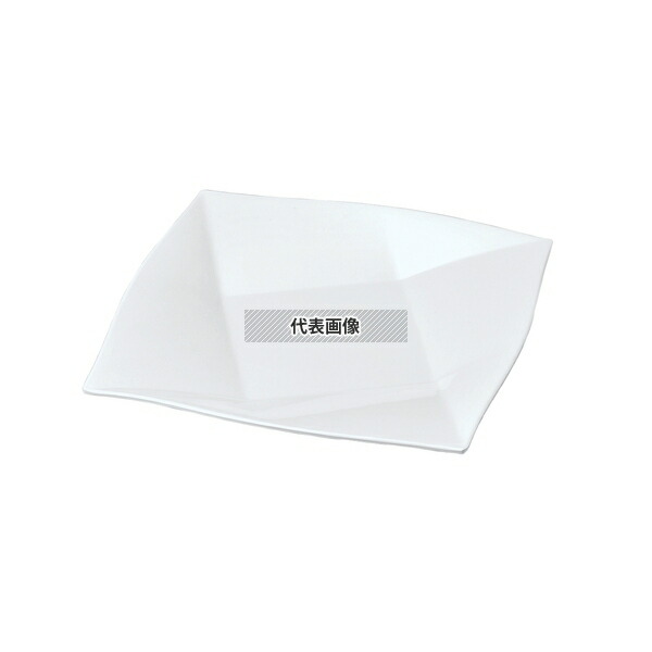 若泉漆器 ニューホワイト 折紙盛皿 29cm 298×298×H40mm 皿 No.0405570