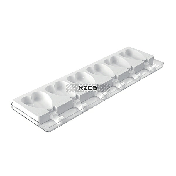 Silikomart(シリコマート) ステッコフレックスミニ ミニハート(6ガ取×2枚入) GEL03M トレー:119×395mm アイス型 No.0558820 9,524円