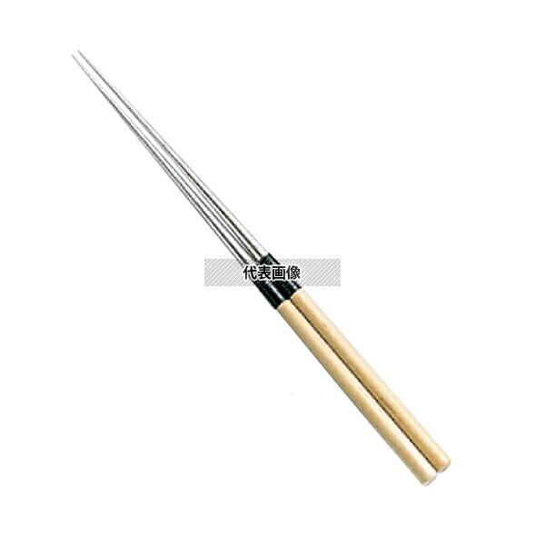 EBM(江部松) 白木柄 盛箸(水牛桂付) 12cm 265mm No.0580300