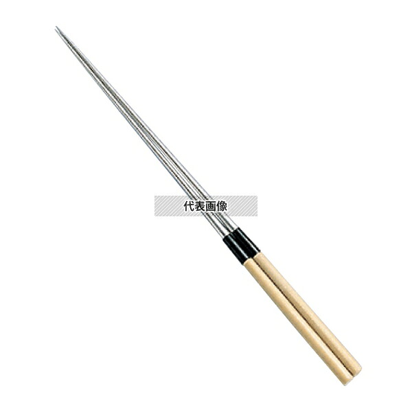 EBM(江部松) 白木柄 盛箸(水牛桂付) 24cm 385mm No.0580900