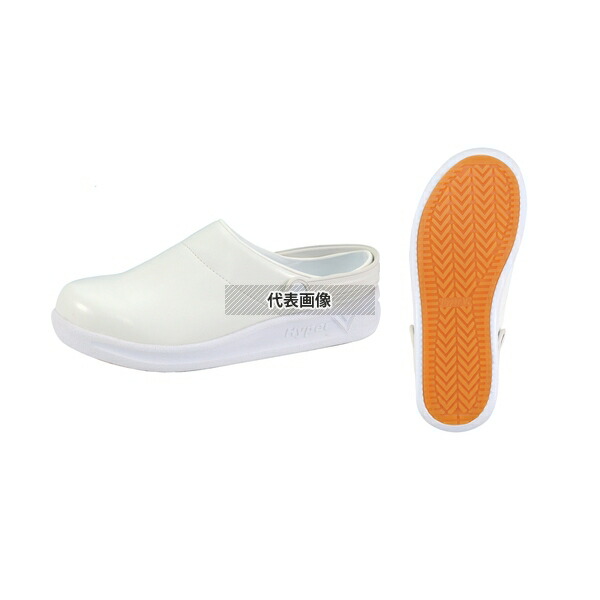 日進ゴム サボシューズ ハイパー5 #720 白 25.0cm No.0596820