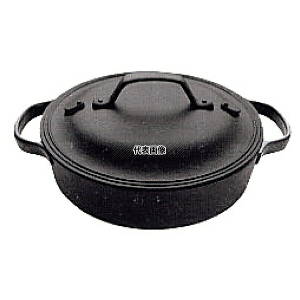 盛栄堂 クックトップ 洋風煮込鍋 丸 浅型 大 CT-006 2L 底径:235 鍋全般 No.1709800