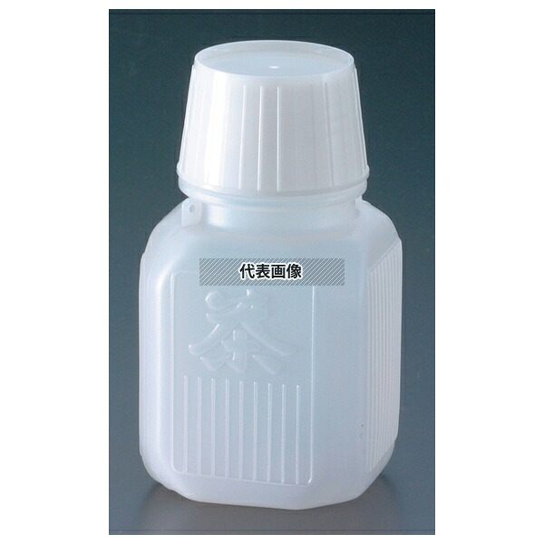 PE製 お茶容器 TN-2 蓋付 (500入) 200cc 200cc 54×54×H98 厨房消耗品 No.3689100