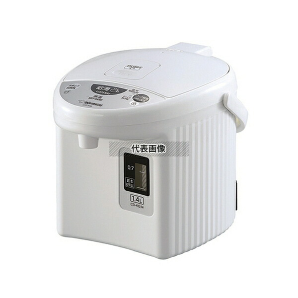 象印マホービン 象印 マイコン沸騰電動ポット CD-KG14 (WA) 1.4L 210×285×H220 カフェ/サービス用品/トレー No.4411300 11,609円