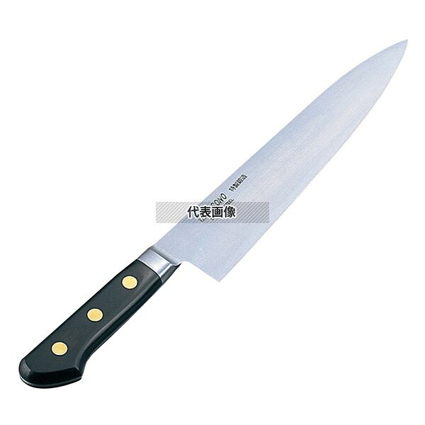 ミソノ スウェーデン鋼 ツバ付 牛刀 No.114 27cm 全長:400 庖丁 No.4886600|ファーストFACTORY