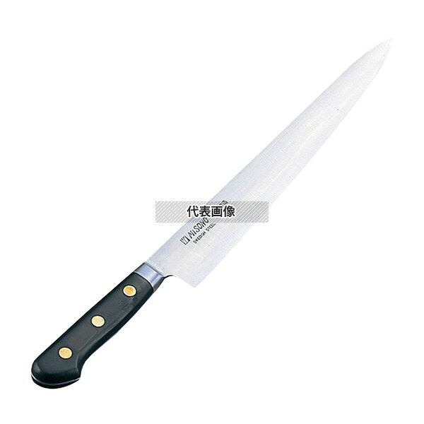 ミソノ スウェーデン鋼 ツバ付 筋引 No.122 27cm 390 庖丁 No.4887100|ファーストFACTORY