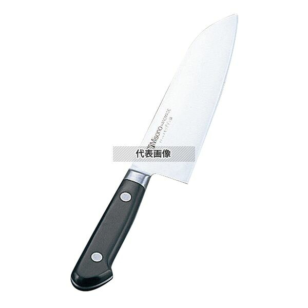 ミソノ モリブデン鋼 ツバ付 三徳庖丁 No.581 18cm 300 庖丁 No.4889000|ファーストFACTORY