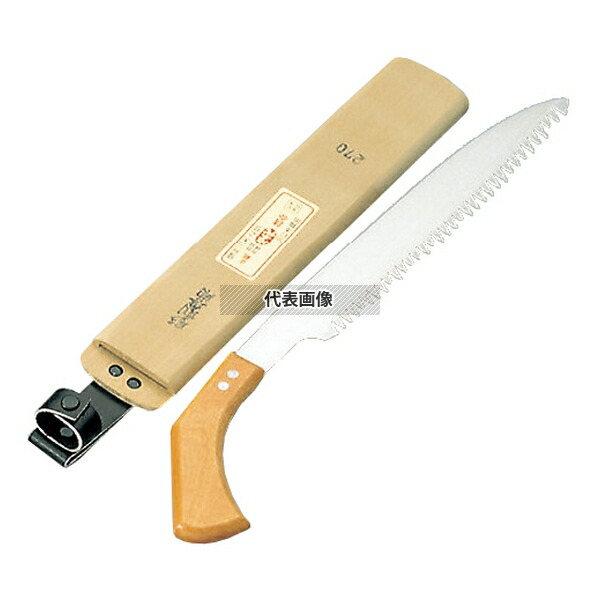 青木刃物製作所 ピストル型 氷ノコギリ (サヤ付) 27cm 21121 270 庖丁 No.5881100|ファーストFACTORY