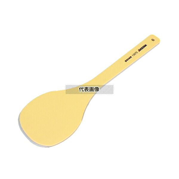 長谷川化学工業 ハイテク・スパテラ 丸 (SPO) 60cm 600×137 給食用スパテラ/すくい網/ひしゃく No.6177100|ファーストFACTORY