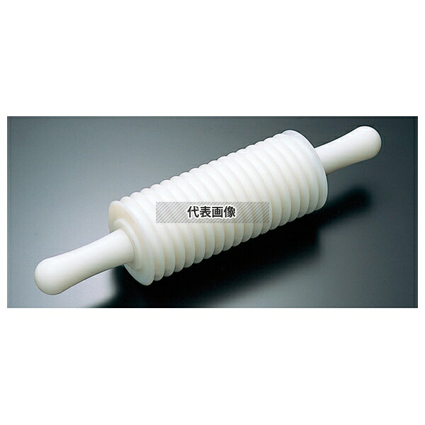 TH カッティングローラー 44701 溝巾10mm ローラー:φ100&times;235 製菓/ベーカリー用品 No.7142800｜ファーストFACTORY