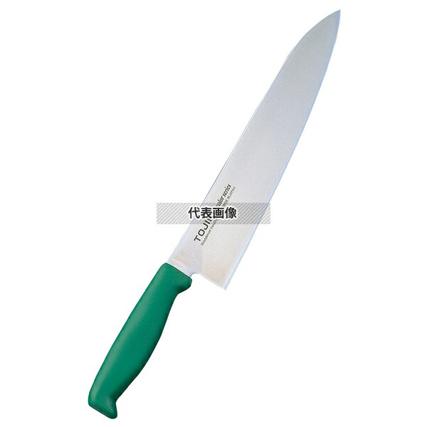 トウジロウ カラー庖丁 牛刀 24cm F-237G 緑 375 庖丁 No.7587750 6,299円