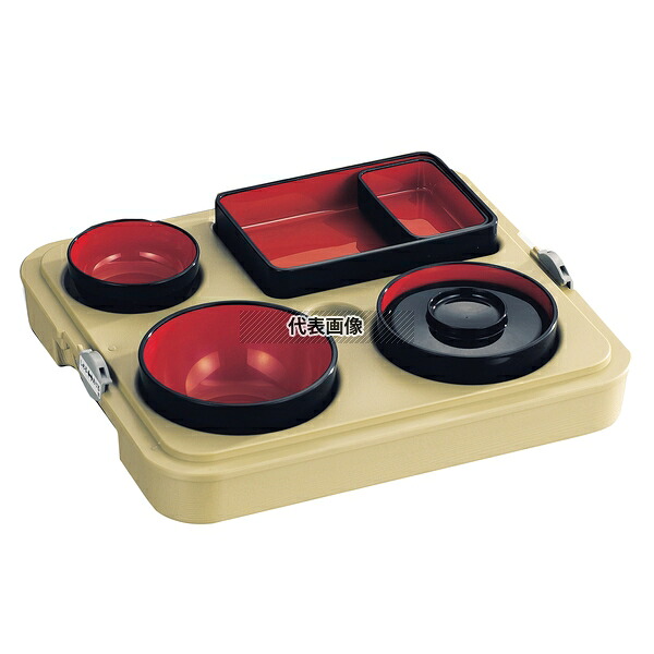 象印 配食用 保温容器 マゴコロ便 DA-SN10 ウスチャ 335×300×H90 福祉/養育用品 No.7888500