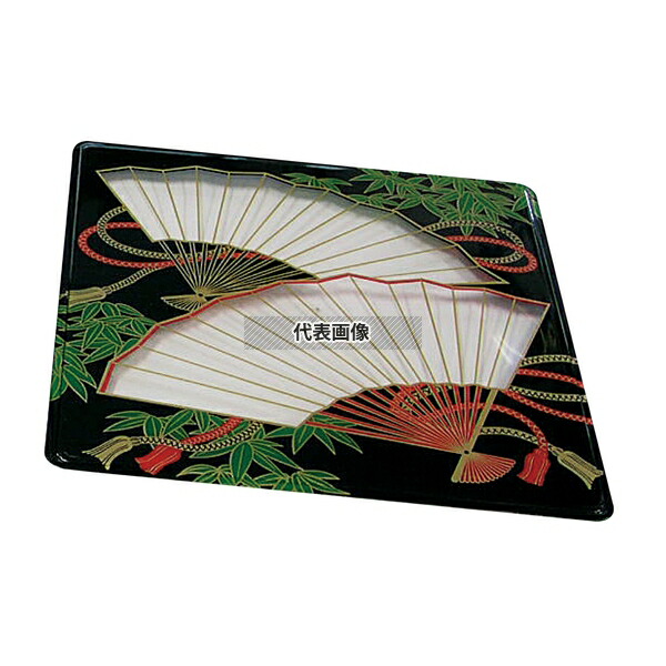 ニシキ プラ容器 飛鳥用蓋 8寸用 (30枚入) 扇 245&times;245&times;H5 厨房消耗品 No.8176400｜ファーストFACTORY