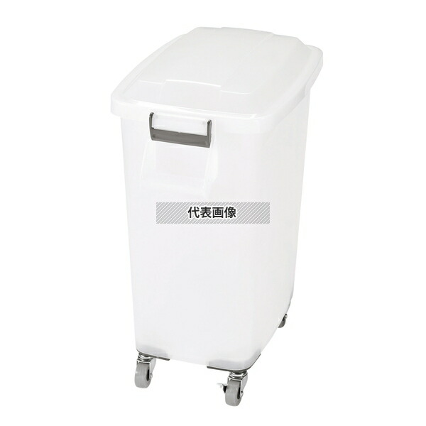 厨房ペール キャスター付 CK-70N 半透明 70L 572×356×H704 清掃/衛生用品 No.8529400