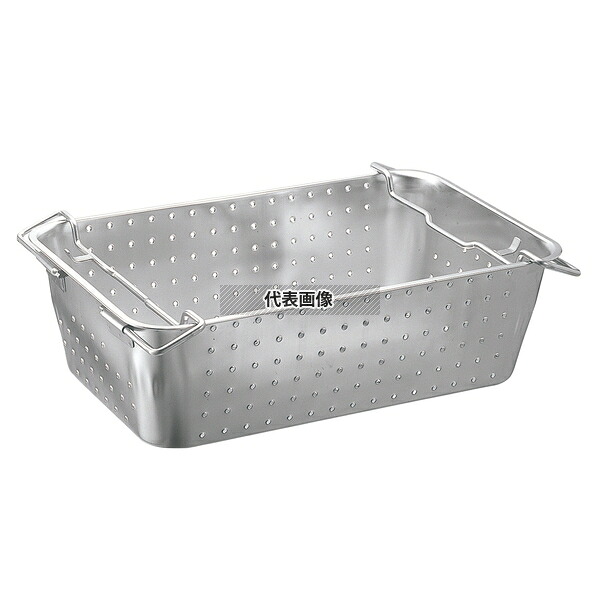 BK 18-8(ステンレス) 水切運搬バット H185型 618&times;380&times;H185 バット No.8814300｜ファーストFACTORY