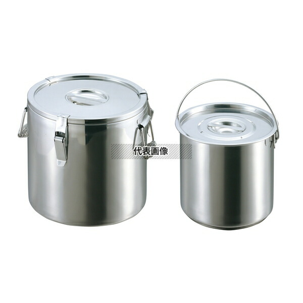 EBM(江部松) ステンレス 二重保温食缶 30cm 8L 外鍋:φ300×H285 食缶 No.8873100 21,908円