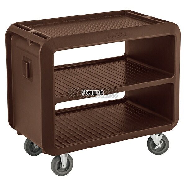 CAMBRO(キャンブロ) サービスカートプロ SC337 (131) ダークブラウン 1054×603×H943 カート No.8930400
