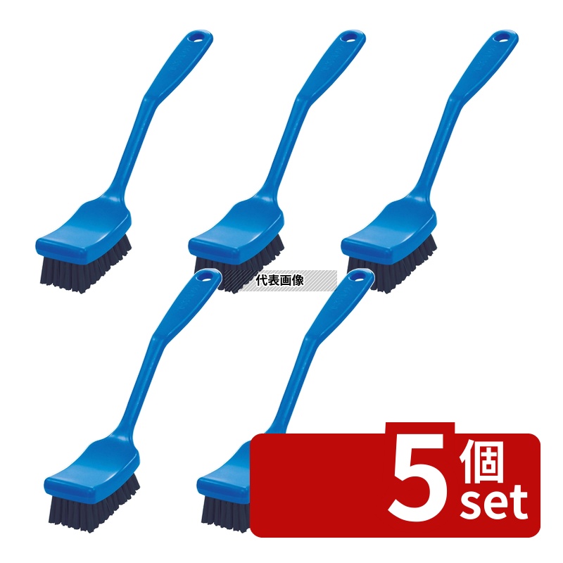 【5個セット】高砂(タカサゴ) HPMディッシュ磁性ブラシ ワイド ブルー 57025 290×45×H50mm 清掃/衛生用品 No.0256130|ファーストFACTORY