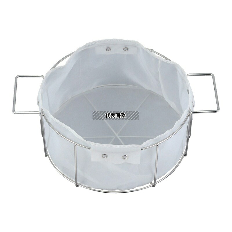 EBM(江部松) 18-8(ステンレス) オイルフィルター 油缶20L用 JA-CEB20 φ280&times;H125mm フィルター No.0390600｜ファーストFACTORY