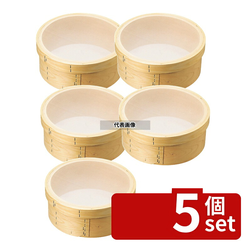 【5個セット】森田金網篩製作所 木枠 絹漉(ナイロン毛) 60メッシュ 尺(30cm) φ300×H125mm 裏ごし No.0456300|ファーストFACTORY