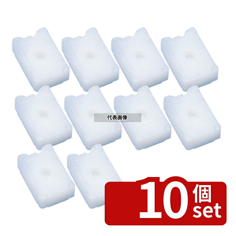 【10個セット】プラネッツ 蓄冷剤 クールプラネット 300 -25℃ 120×80×H40 蓄冷剤 No.1040200|ファーストFACTORY