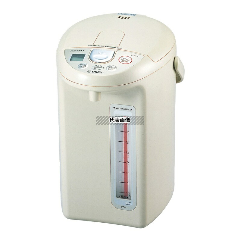 タイガー マイコン電動ポット PDN-A500CU 5L 229&times;303&times;H321 ポット No.3535700｜ファーストFACTORY