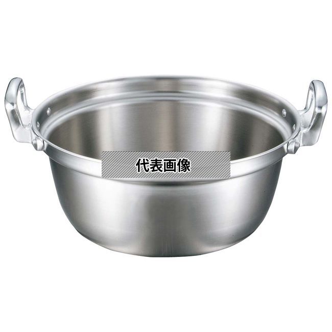 EBM(江部松) ビストロ 三層クラッド 料理鍋 33cm OD345×BD225 IＨ・ガス兼用鍋 No.4147300