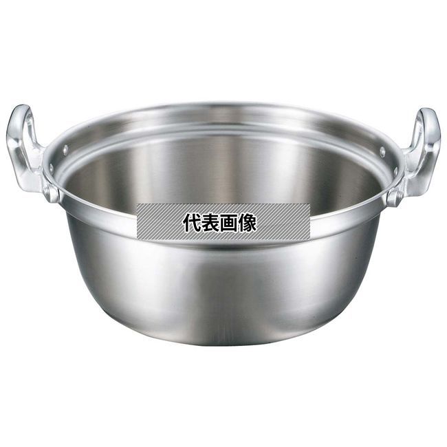 EBM(江部松) ビストロ 三層クラッド 料理鍋 39cm OD405×BD265 IＨ・ガス兼用鍋 No.4147500