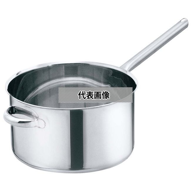 EBM(江部松) モリブデンジ2 深型片手鍋 27cm 蓋無 8.6L 外径:290 IH/ガス兼用鍋 No.8691200