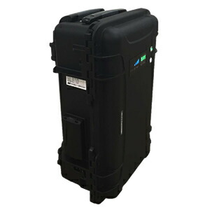 新潟電子工業 キャリングケース型 可搬型蓄電システム (UPS機能付) カラー：ブラック NE-BAT1000-B [法人限定][送料別途お見積り]