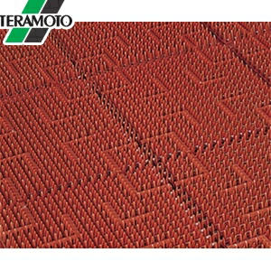 テラモト テラロイヤルマット 茶 フチ付 【1m×1ｍ】 MR-050-080-4 [法人限定]