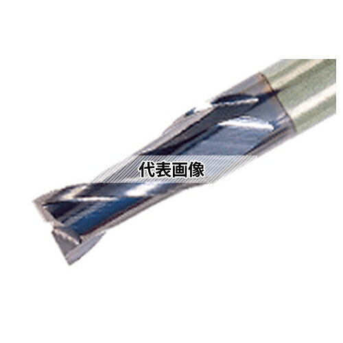 タンガロイ 2枚刃ねじれ角30°と45°汎用エンドミル、コーナ面取り付き TECC-A/B2 TECC160A2-32C16-92:AH725