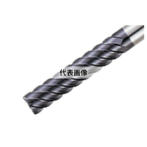 タンガロイ 6枚刃ねじれ角45°高硬度材(～65HRC)仕上げ用エンドミル TEC-B6 TEC060B6-26C06-70:AH750