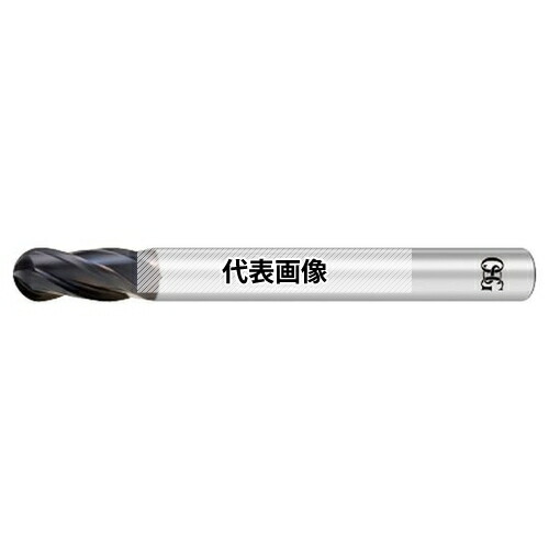 オーエスジー(OSG) DGコーティング 超硬ボールエンドミル 4刃 DG-EBM DG-EBM R4X16 (8555016)|ファーストFACTORY