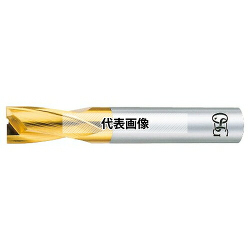 オーエスジー(OSG) TiNコーティング ハイスエンドミル 2刃 キー溝用 EX-TIN-EKD EX-TIN-EKD OL1 18 (