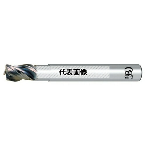 オーエスジー(OSG) 超硬ラジアスエンドミル 3刃 銅・アルミ合金用 強力型 CA-PKE CA-PKE 20XR0.5 (853320|ファーストFACTORY