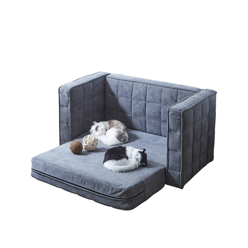 後藤家具物産 ペットソファー PSO-1354 レンヌ ペット用品 ペット用家具 | 猫 犬 ペットソファ ペット 家具 シンプル LC2風ソファ モダン ねこ|ファーストFACTORY