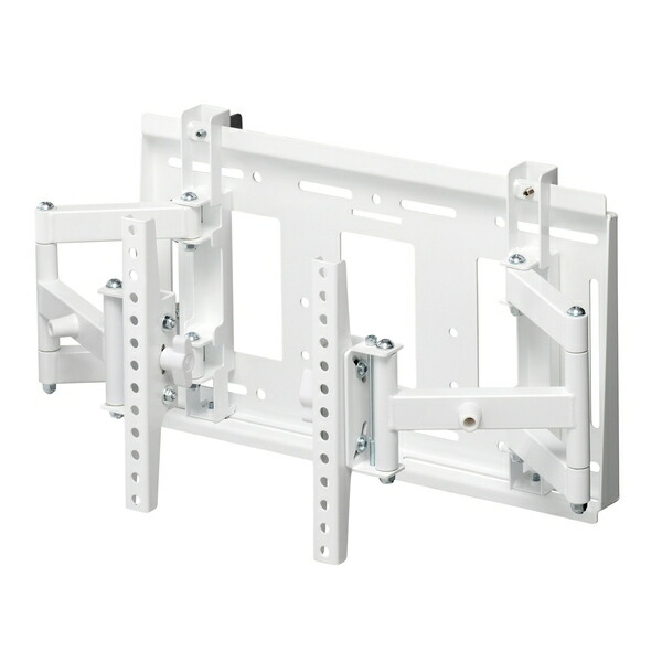 ハヤミ工産(HAMILex) MH-475W 【～50V型】 WALL ホワイト 壁掛金具 前後チルト左右首振りタイプ テレビ TV ディスプレイ モニター [時間指定不可]｜ファーストFACTORY