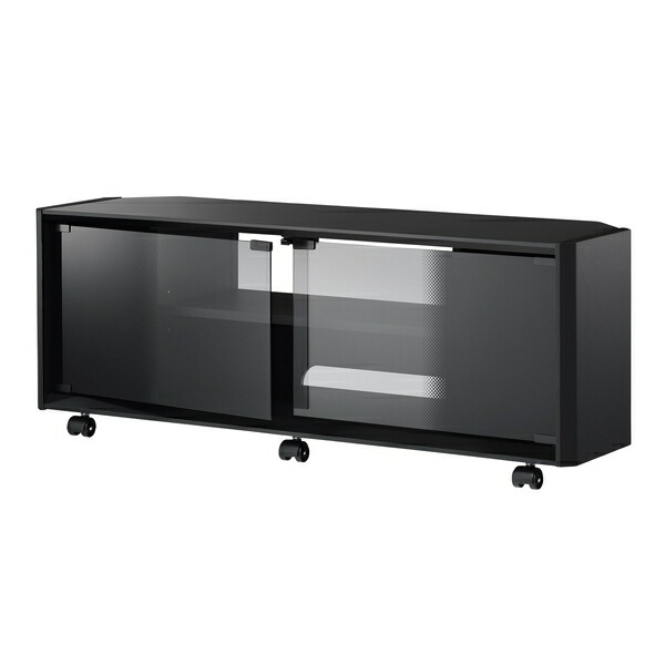 ハヤミ工産(TIMEZ) テレビ台 TV-GA1000 32～43V型対応 1000mm幅 ブラック光沢 キャスター付 [時間指定不可] 18,308円