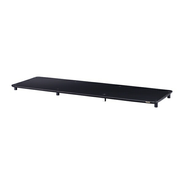 アイシン高丘(TAOC タオック)　CL-1W-DG　オーディオラック　CLラック　ダークグレーメタリック色　1段　横3連 [時間指定不可][法人限定]｜ファーストFACTORY