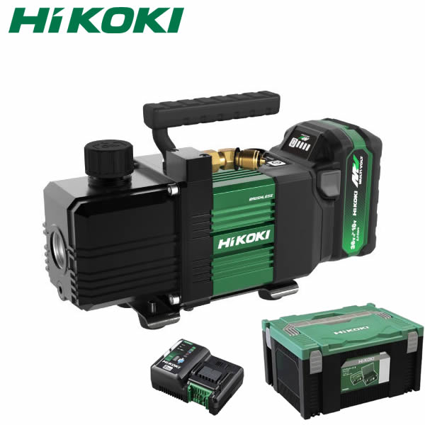 HiKOKI(日立工機) コードレス真空ポンプ　UP189DYA(XHZ)　充電池・蓄電池計1個付 5780-5921