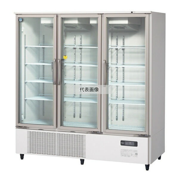 ホシザキ(HOSHIZAKI) リーチイン冷凍ショーケース USF-180AT3 内容:844L 2電源必要 幅:1800mm[法人限定]