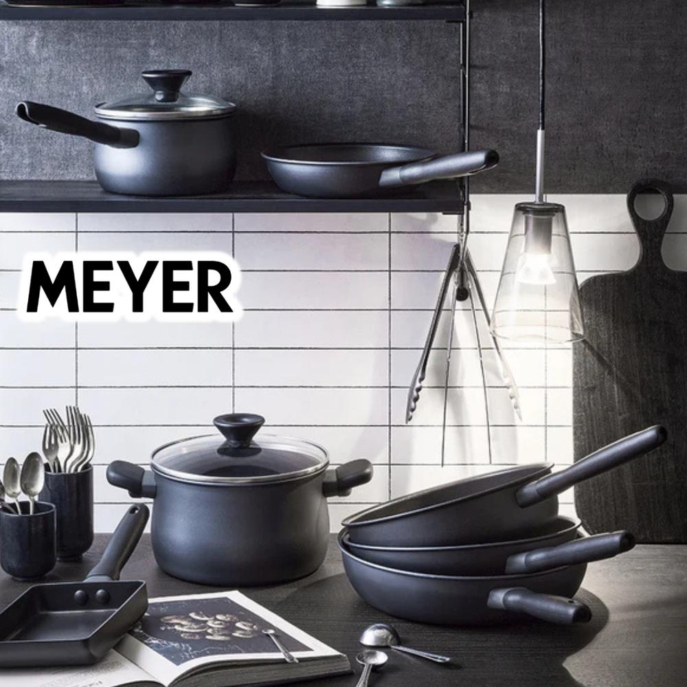 【2個セット】MEYER(マイヤー) MNH 選べる8種 フライパン 鍋 ミッドナイト 20cm 24cm 26cm 28cm | マイヤー ミッドナイト 焦げ付かない ブラック IH対応 ステンレス 硬質アルマイト加工 黒 PFOAフリー フライパン 人気 キッチンツール テフロン フッ素 ロングセラー ガ|ファーストFACTORY