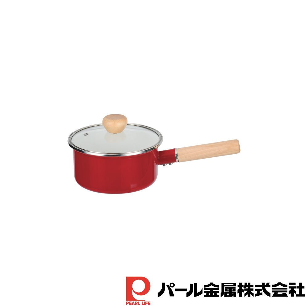 楽天市場】パール金属公式 鍋 片手鍋 15cm ホーロー 琺瑯 IH対応
