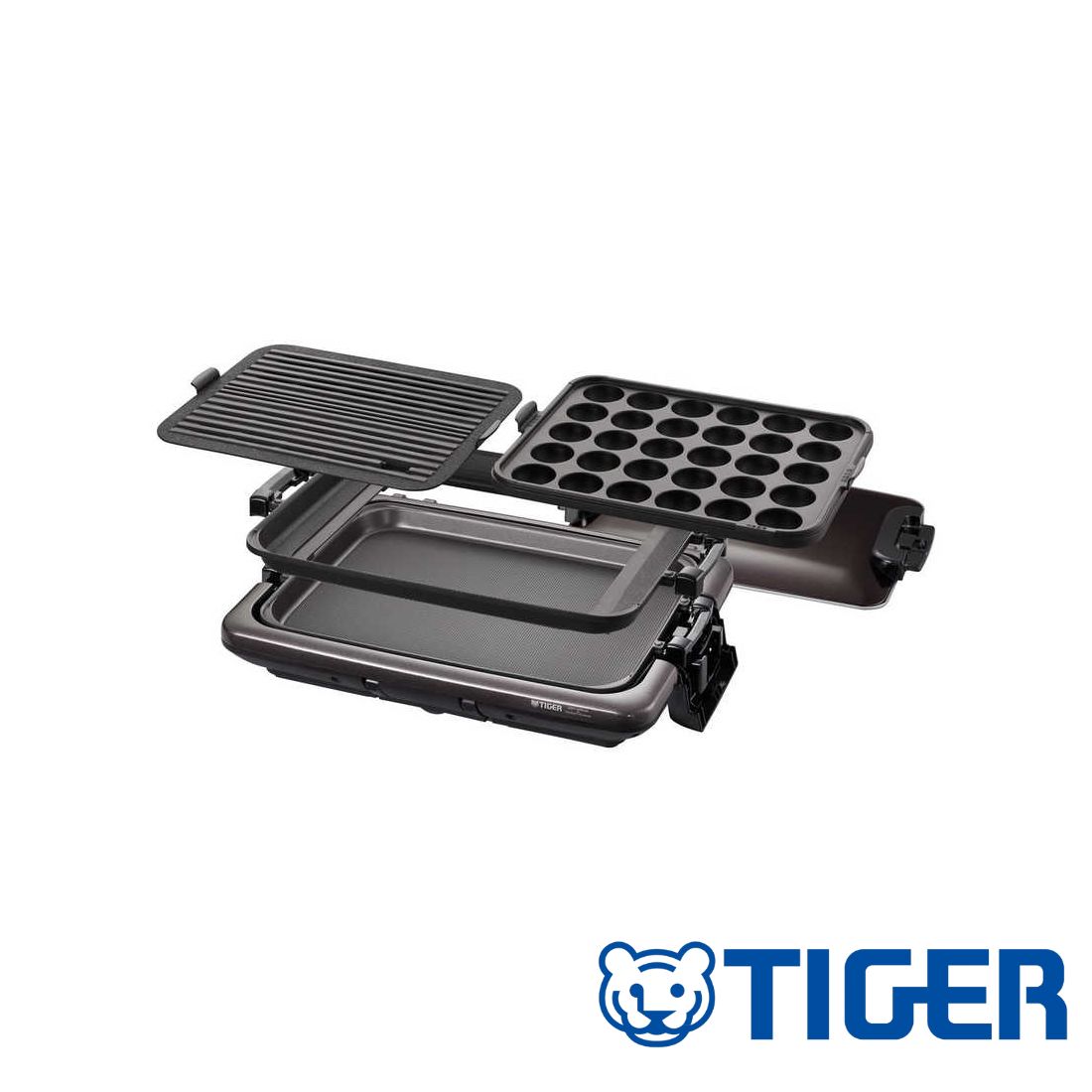 楽天市場】タイガー魔法瓶 ホットプレート CRV-G301T プレート3枚