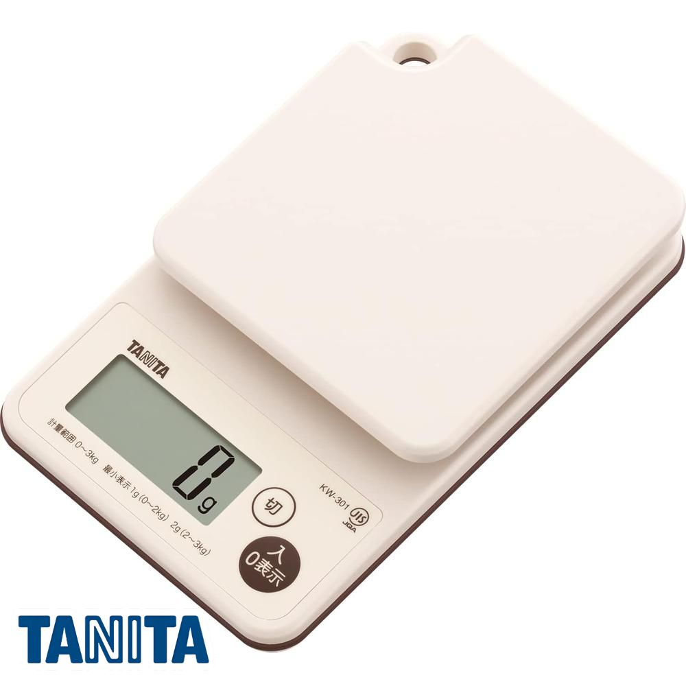 2025新商品 TANITA(タニタ) KW301IV クッキングスケール KW301IV アイボリー | タニタ アイボリー 洗えるクッキングスケール デジタルクッキングスケール 防水クッキングスケール キッチンスケール 防水