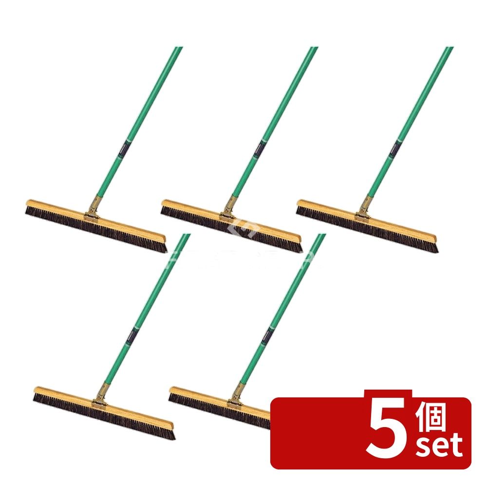 【5個セット】テラモト(TERAMOTO) 自在ホーキ パイプ柄 60cm CL-381-030-0 [法人限定] | フロアホーキ 自在ホーキ テラモト ほうき 業務用 箒 180度回転 ほこり取り ホーキ パイプ柄 木製 ホーキ 毛先フィット 掃除道具 お掃除用具 清掃用具 家庭用 掃除機能性