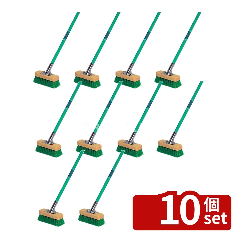【10個セット】テラモト(TERAMOTO) デッキブラシ CL-416-000-0 [法人限定] | デッキブラシ テラモト 清掃用具 玄関掃除 ガレージ掃除 トイレ掃除 水切りブラシ 床掃除 掃除用具 日用品 清掃ブラシ クリーニングブラシ メンテナンスブラシ トイレ用ブラシ 掃除道具