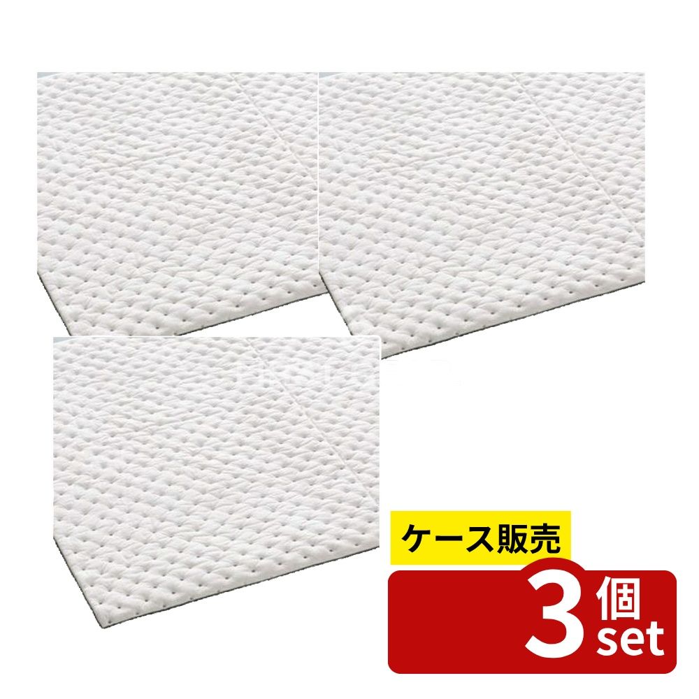 【箱売り 3個セット】テラモト(TERAMOTO) 吸油シート(裏地なし) 4mm厚 110枚入 300×400 MR-939-322-0 [法人限定] | テラモト 吸油シート 油吸着 シートタイプ 工場用 吸油シート 油保持力 高吸収力 油吸収量 ポリプロピレン 300×400mm 油取りシート 裏地なし 作業用