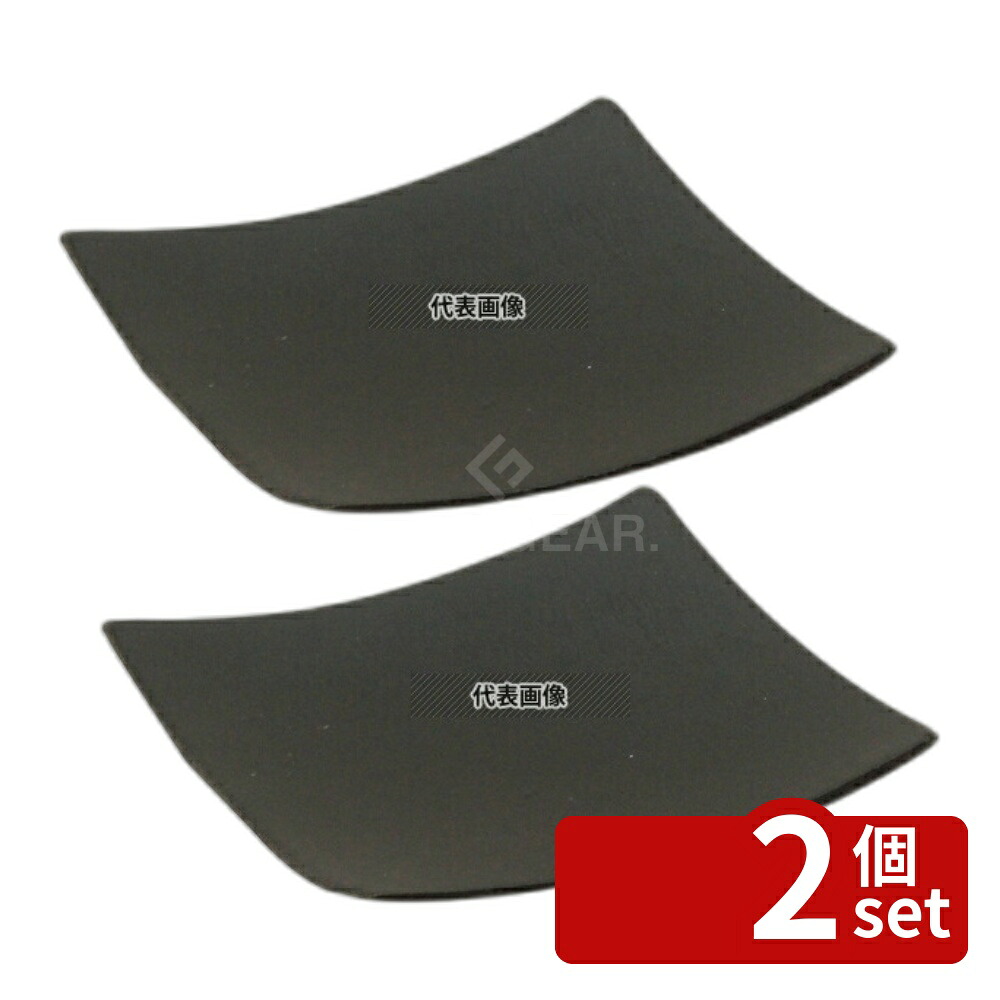 【2個セット】テーブルクラフト 使い捨て 角型プレート (48枚入) 63×63黒 BAMDSBK2 60×60×H9 ビュッフェ/宴会 No.0956640